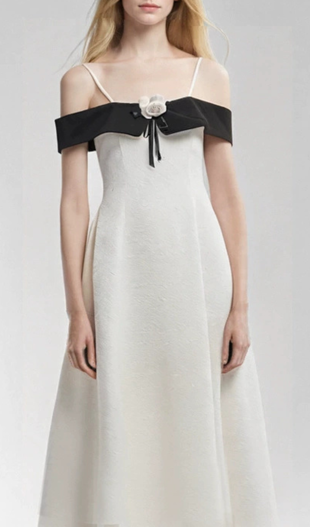 Gamma Flower Embellished Midi Dress