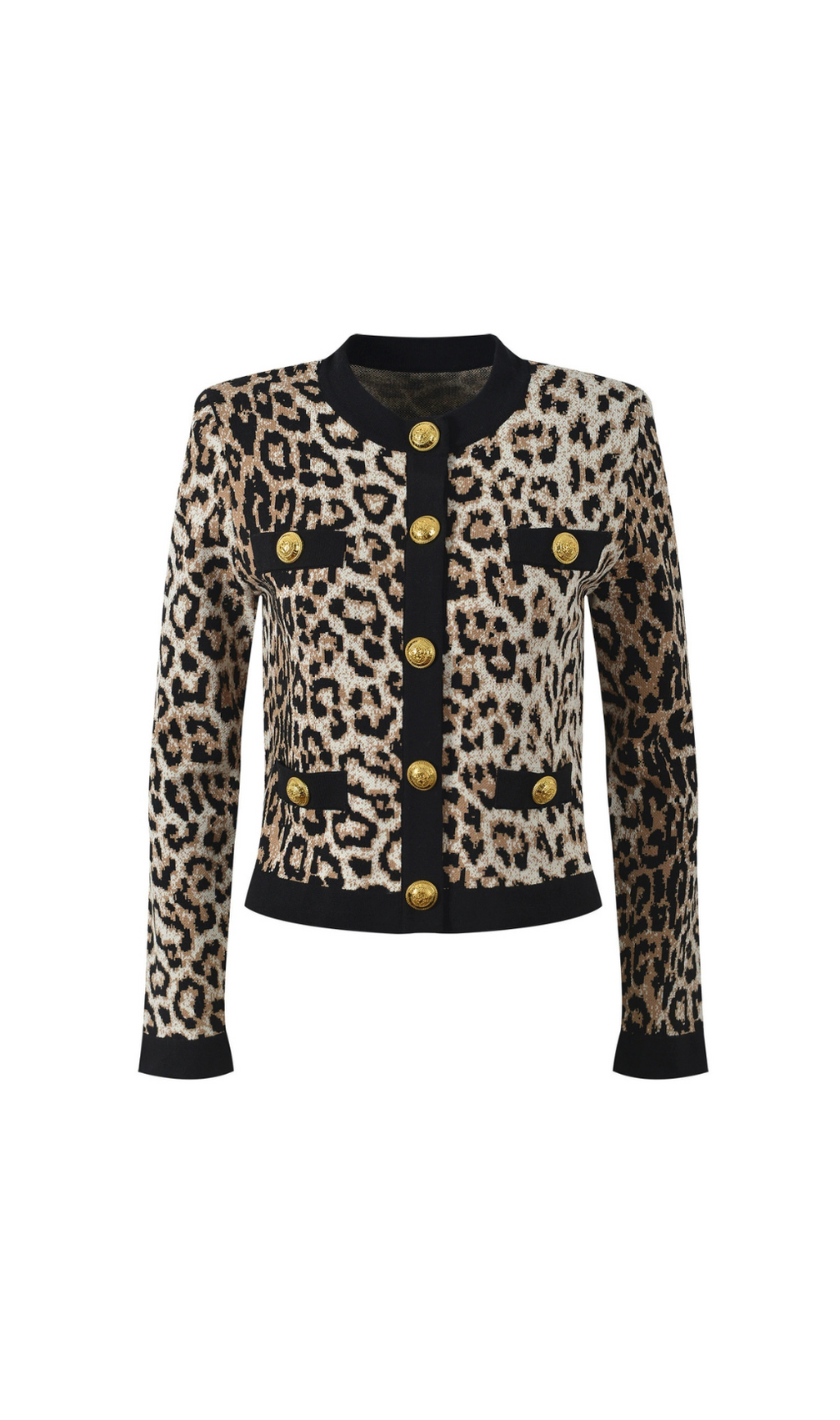 Hortense Leopard Cardigan