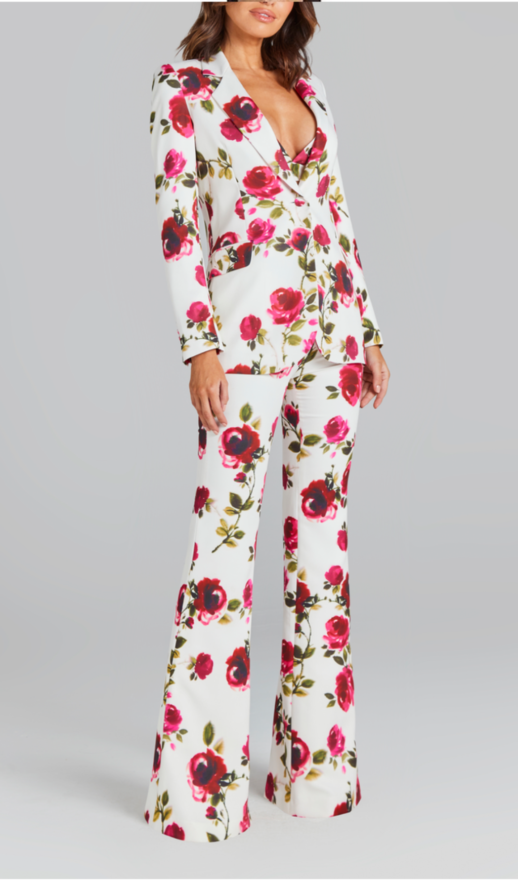 Akasma Printed Trousers Suit