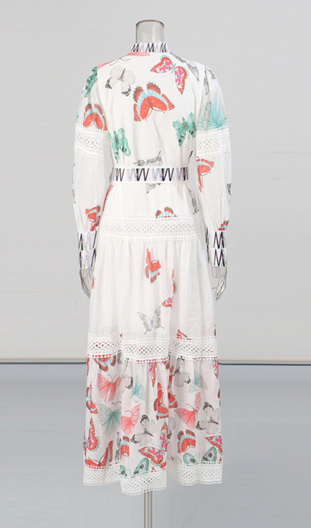 Granada Printed Long Sleeve Maxi Dress