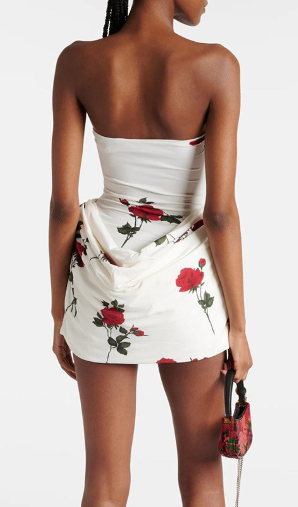 Averie Strapless Ruched Mini Dress