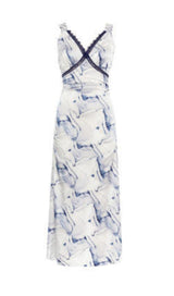 GRAPHIC PRINT CAMI MAXI DRESS