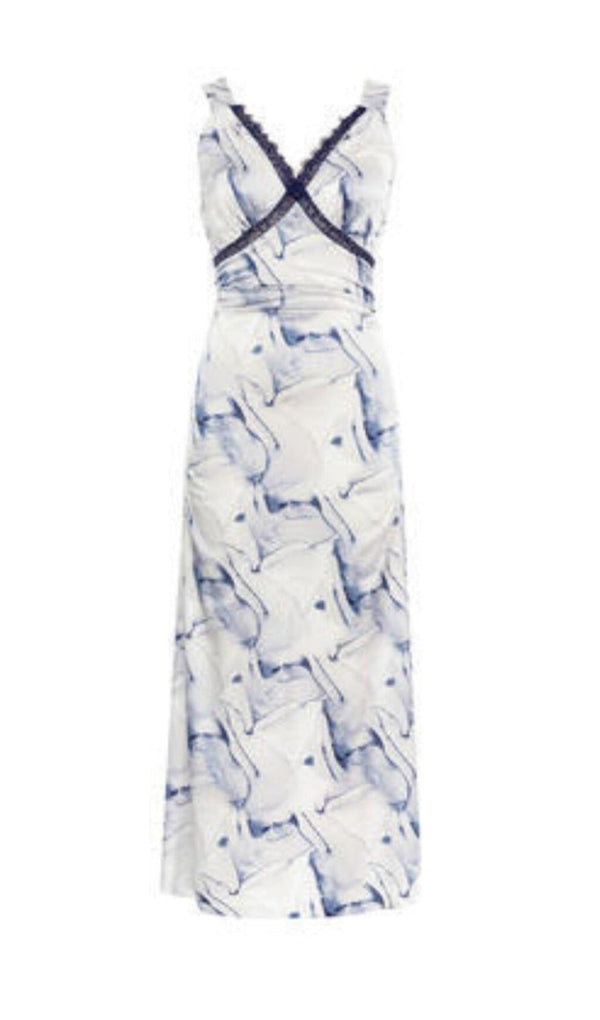 GRAPHIC PRINT CAMI MAXI DRESS