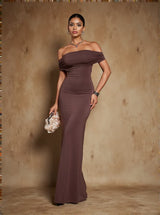 Riordan Off Shoulder Maxi Dress