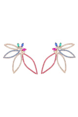 Cala Floral Diamond Earrings