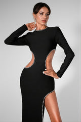 Camerin Heart Cutout Bead Dress