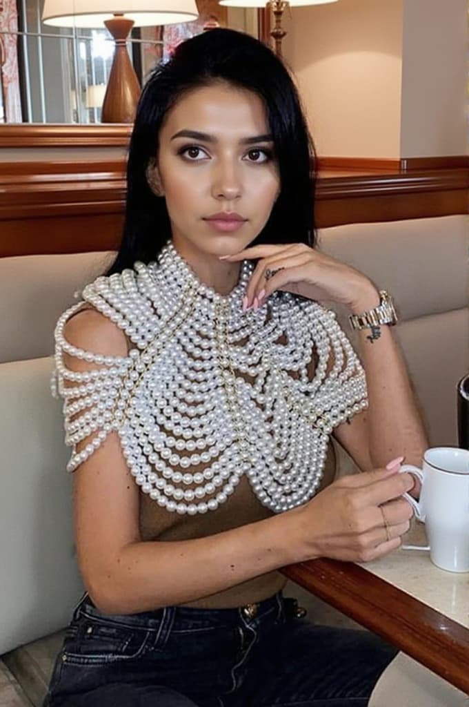 Bryslyn Pearl Shoulder Chain