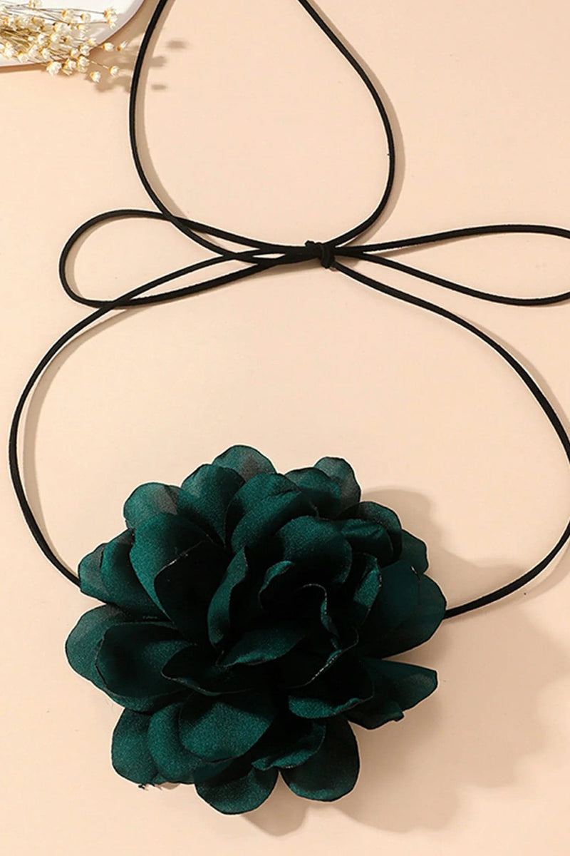 Brinny Oversized Floral Collar Necklace Accessory