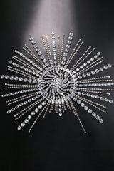 Anthoni Crystal Fringe Hairband