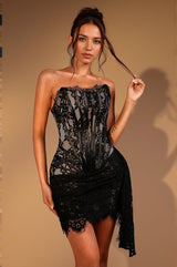 Jamie Strapless Lace Dress