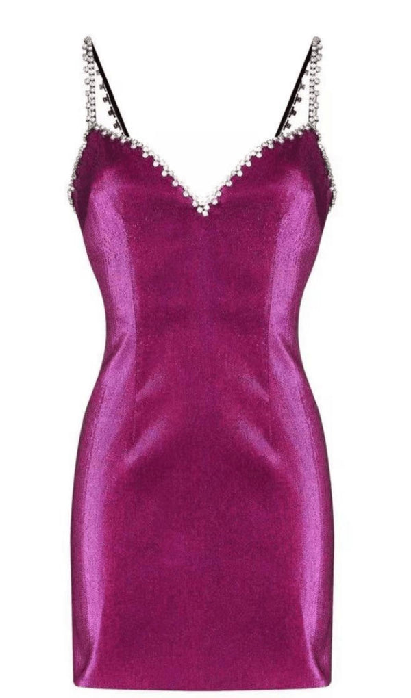 Rhinestone ladies dress