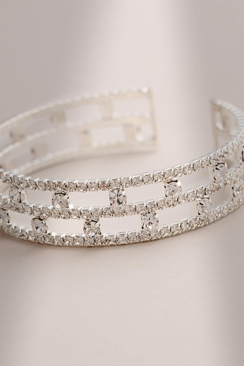 SILVER DIAMANTE BRACELET