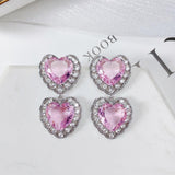 HEART-SHAPED ROMANTIC EARRINGS