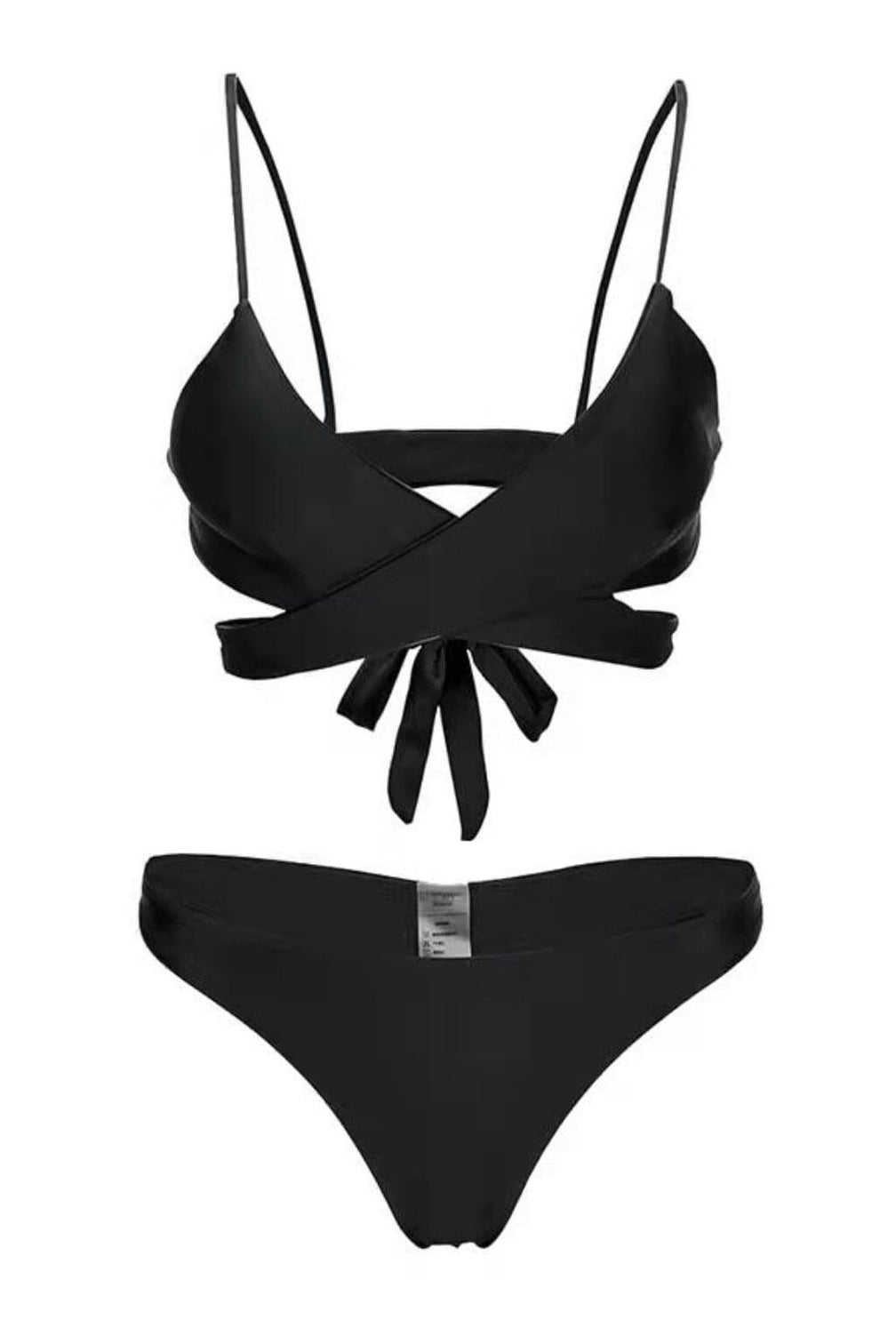 BLACK BIKINI TOP