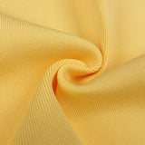 YELLOW TULIP SATIN MAXI DRESS