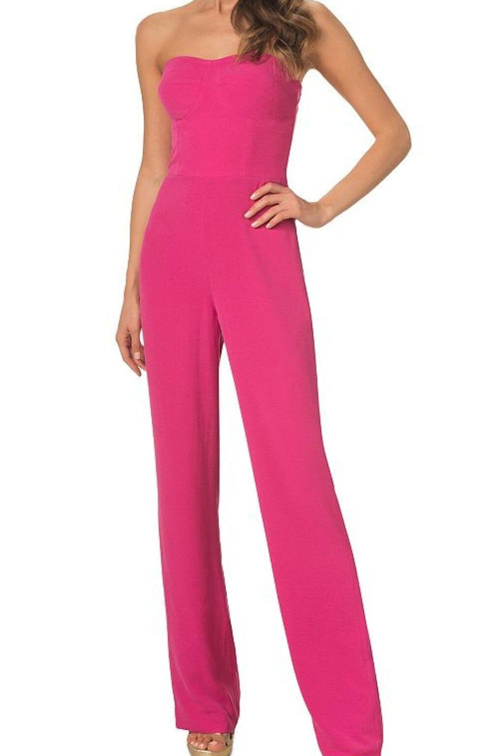 PRESTON STRAPLESS BUSTIER JUMPSUIT