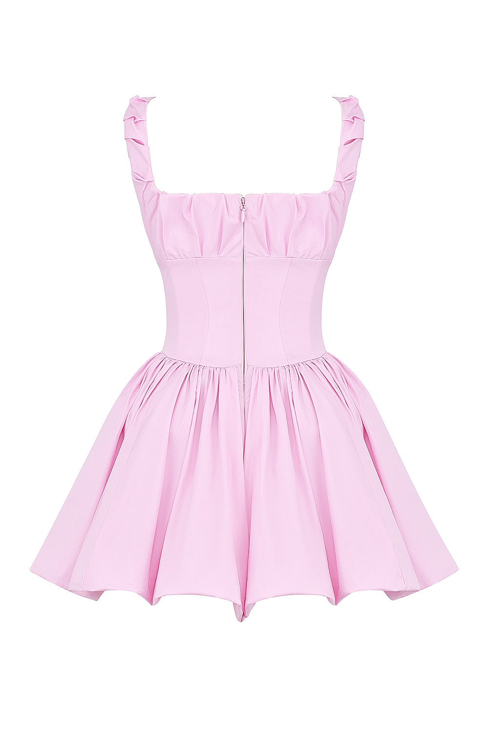 Cotton Candy Cotton Tulle Mini Dress in pink
