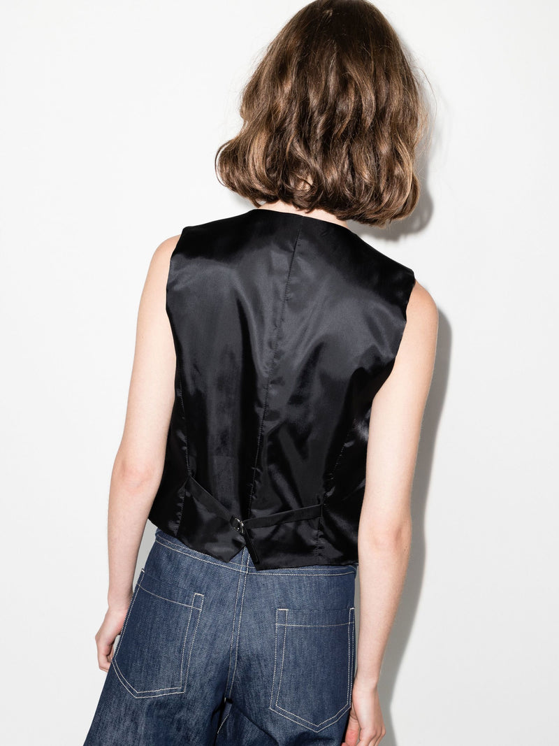 BLACK GELSO WAISTCOAT