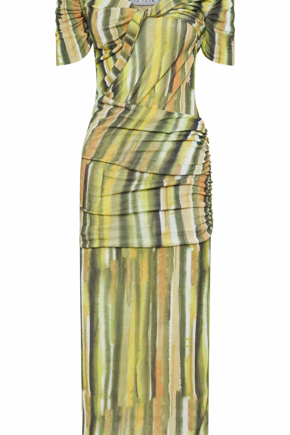 WIND THROUGH OFF SHOULDER DRESS | BRUSH STROKE
