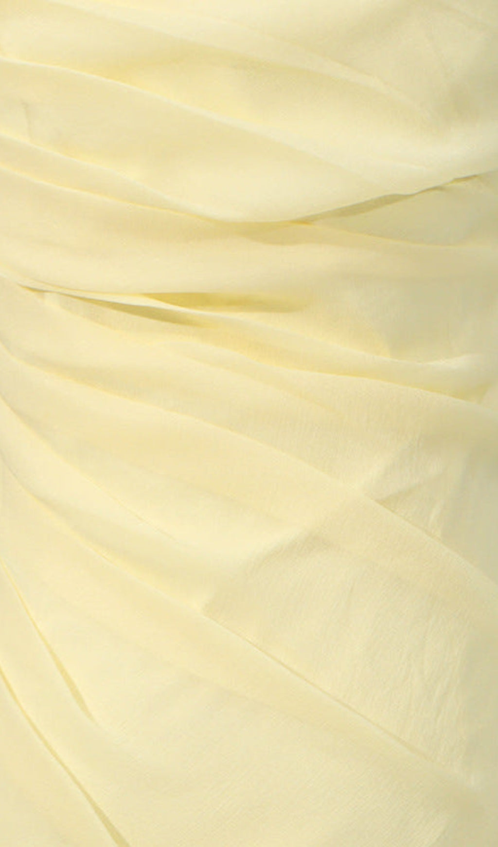 ruched ruffle hem sleeveless mini dress in yellow