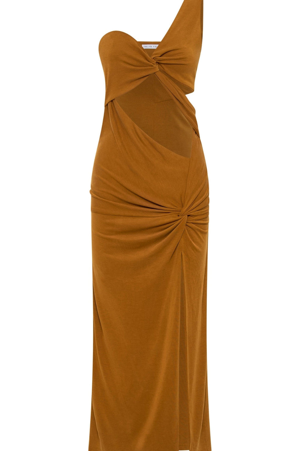 TURN AROUND TWIST OUT MIDI | CAMEL