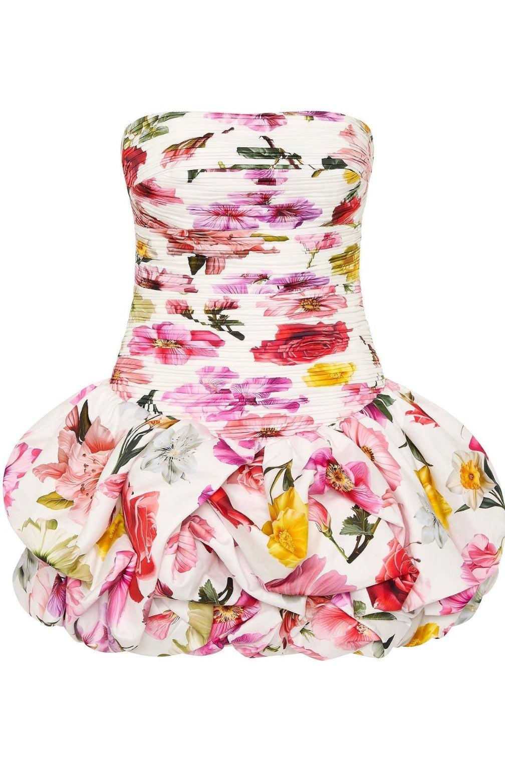 Violette Bubble Hem Mini Dress